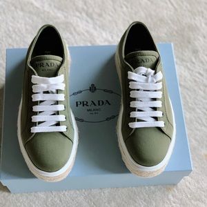 New PRADA platform sneakers